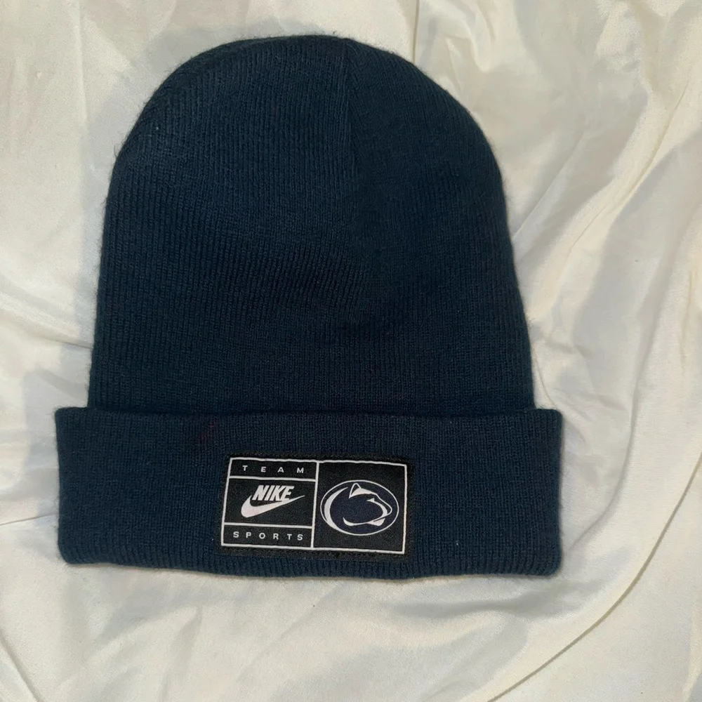 Navy Nike Penn State sports beanie - Picture 1 of 2